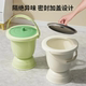 The Elderly Get up at Night Toilet Seat Mobile High-Foot Spittoon Home Bedroom with Lid Deodorant Urine Bucket for Pregnant Women and Children