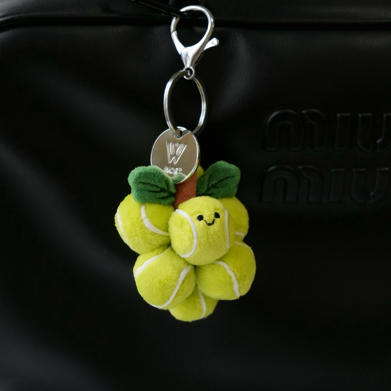 Tennis Grape Pendant｜Cute Plush Doll Toy Creative Gift Bag Pendant Keychain