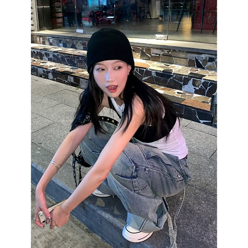 Дизайнерский комплект, бюстгальтер-топ, ретро сексуальная спортивная майка топ без рукавов, тренд сезона, в американском стиле, в обтяжку