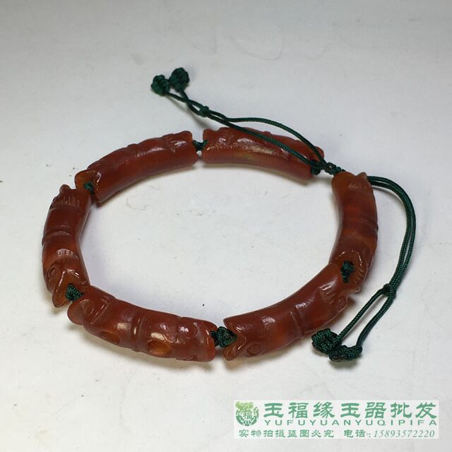 Antiques, miscellaneous old beads, Liao and Jin faucet, hollowed out