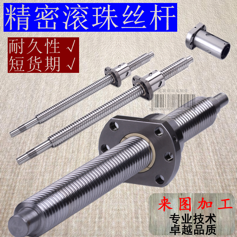 Precision ball screw sub SFU SFS 1204 1605 1610 2010 2510 screw nut suit