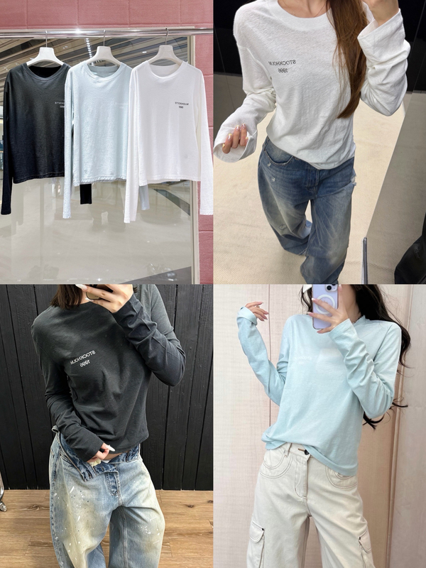 Authentic Channel A|C 26 Early Autumn New Collection 1996 Distressed Small Logo Linen Cotton Long Sleeve Tee Authentic Channel A|C 26 Early Autumn New Collection 1996 Distressed Small Logo Linen Cotton Long Sleeve Tee