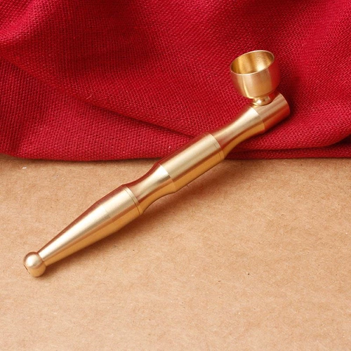 Латунная маленькая креативная портативная съёмная курительная трубка