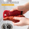 Multifunctional Fruit and Vegetable Cleaning Brush, Household Brush for Washing Sweet Potatoes and Potatoes, Bendable Gap Cleaning Brush, Kitchen Gadget