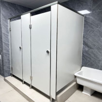 Customized bathroom partition board school toilet shower room partition door panel anti-fold waterproof and moisture-proof aluminum honeycomb panel