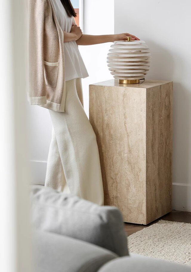 Yellow Stone Display Stand