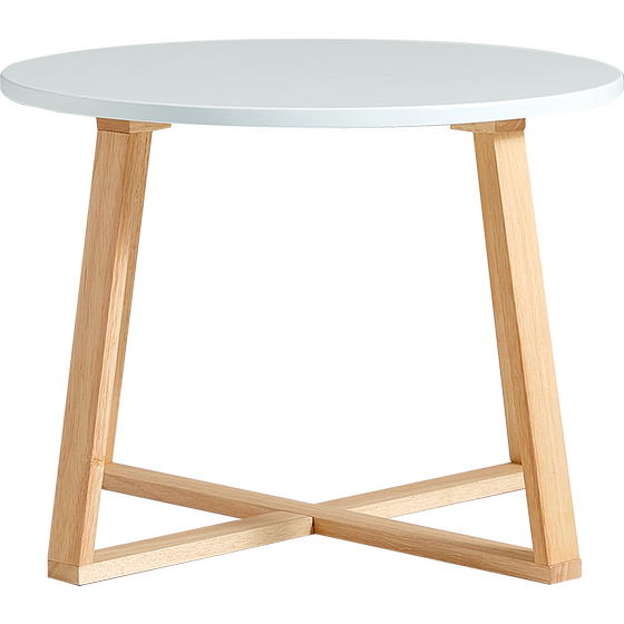 Lin's home Japanese-style combination tea table small apartment solid wood foot round tea table living room