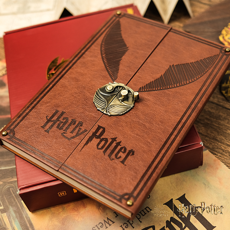 Warner Genuine Harry Potter Notebook Hardcover Vintage Golden Snitch Planner Hardcover Hinge Diary Notebook Warner Genuine Harry Potter Notebook Hardcover Vintage Golden Snitch Planner Hardcover Hinge Diary Notebook