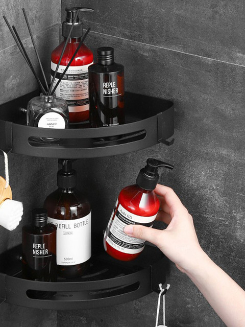 Italian Aisino 304 Stainless Steel Bathroom Towel Rack Wall-Mounted Punch-Free Bathroom Accessory Set