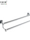 Italian Aisino Thickened All-Copper Towel Rack for Bathroom, No-Drill Installation, Double Rod Bathroom Accessories