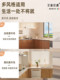 Italy Isonio log cream pull-out hot and cold all-copper faucet kitchen telescopic rotating vegetable washing balcony