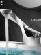 Italian Aisino White Light Luxury Artistic Creative Basin Washbasin Hot and Cold All-Copper Single-Hole Bathroom Faucet