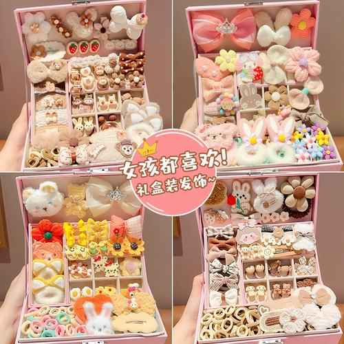 Элитный детский аксессуар для волос, ювелирное украшение, подарочная коробка, шпильки для волос, коробочка для хранения, подарок на день рождения