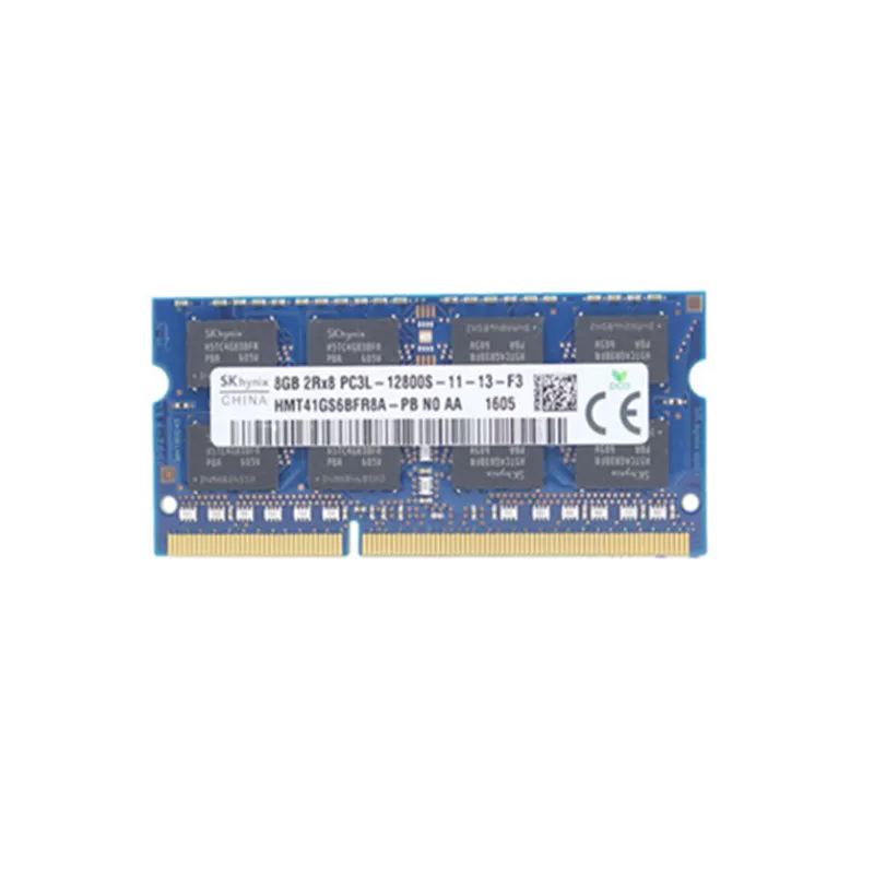 Память ноутбука SK/Hynix DDR3L 8 ГБ 1600 МГц 1.35 В пониженное напряжение одноканальная подходит для компьютеров