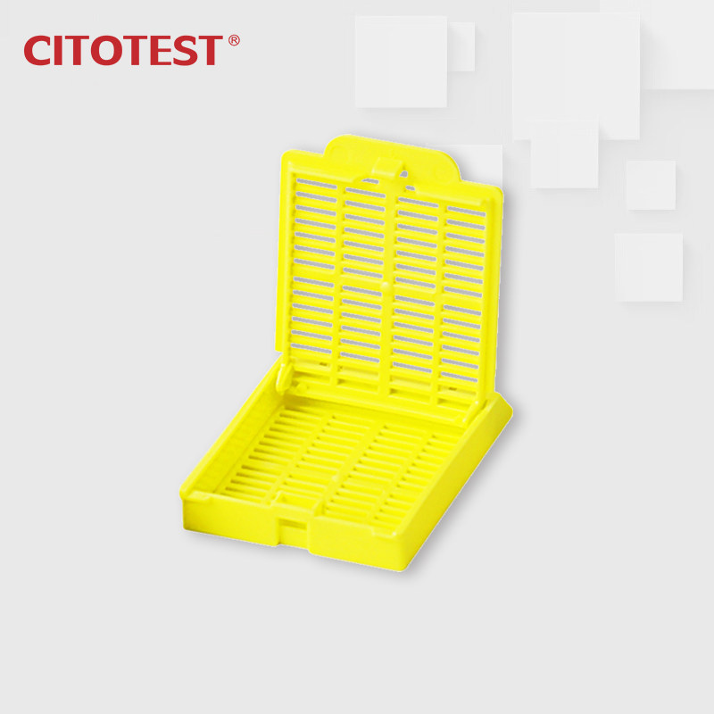 CITOTEST世泰包埋盒 EM120组织包埋盒病理级长条孔内卡型适合打号机1*5mmPOM材质 预售