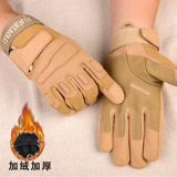 Тактические утепленные нескользящие камуфляжные перчатки, черный орел