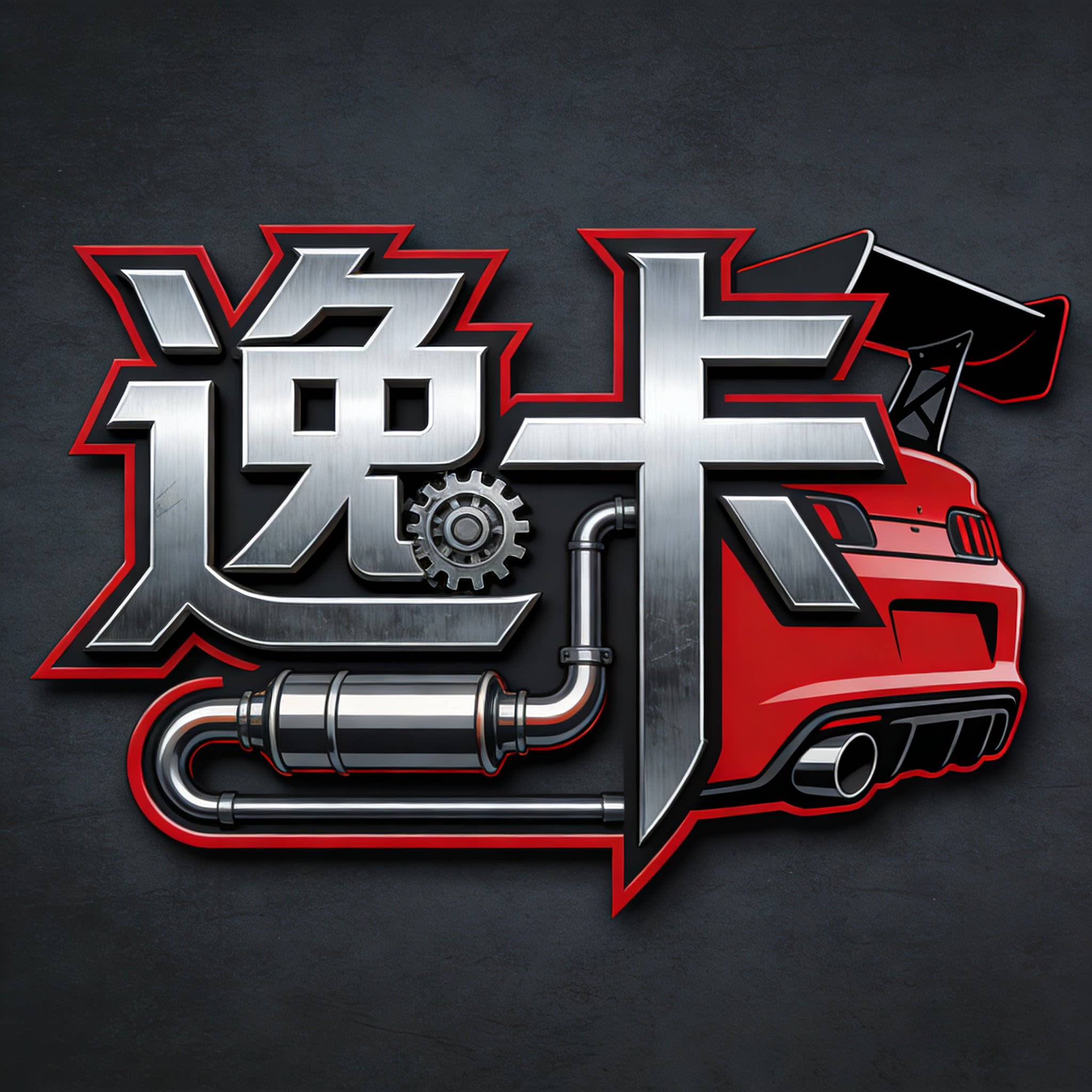 闪速驰逸卡专卖店的LOGO