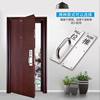 Thickened Stainless Steel Door Handle, Wooden Door Exposed Handle, Fire Door Push-Pull Plate Handrail, Emergency Exit Door Handle