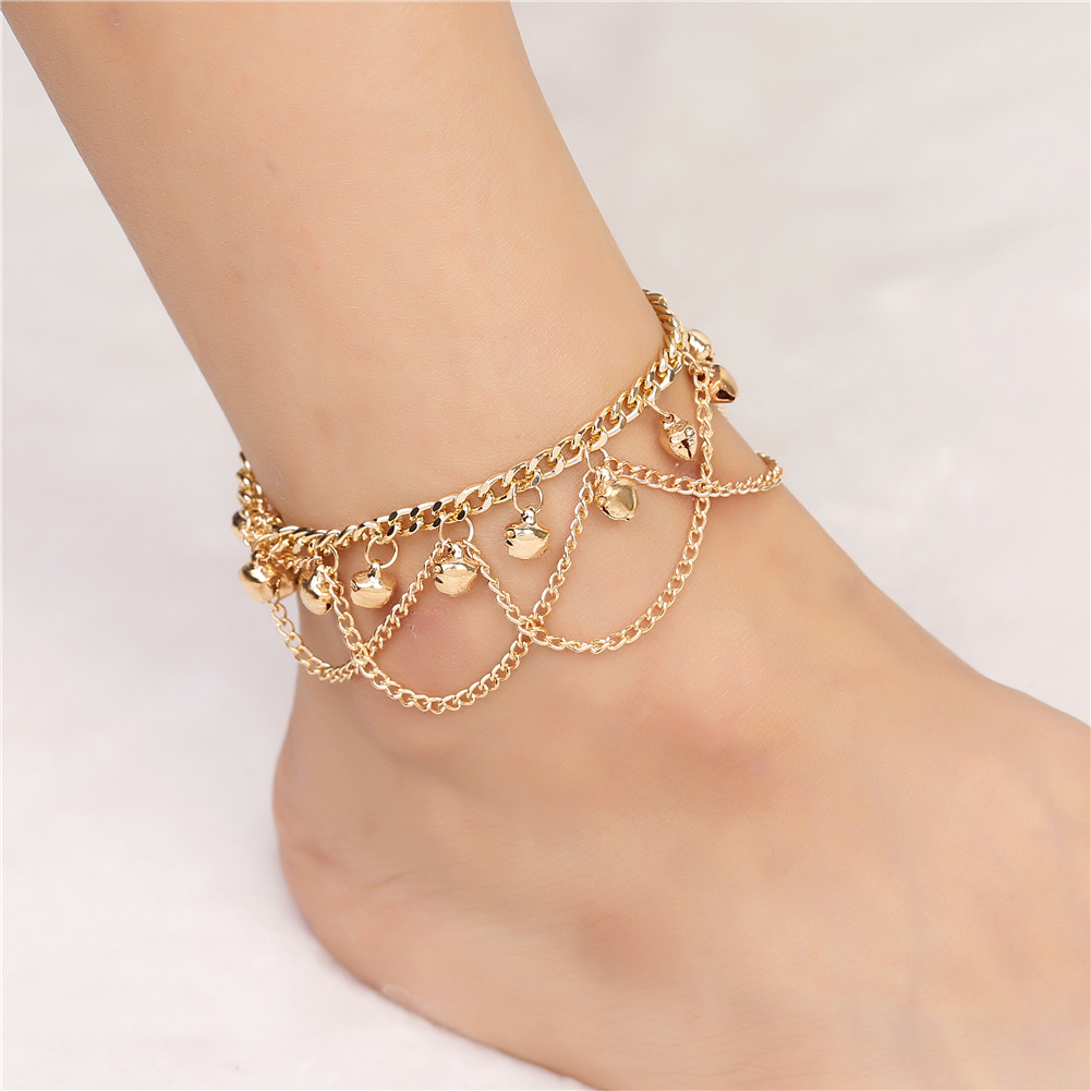 Flow Suzuzuzang Foot Chain Belly Leather Dance Foot Accessories Mesh Red Bracelet Hot Pin Personality Fashion 100 Hitch Bohemian Wind Ornament-Taobao