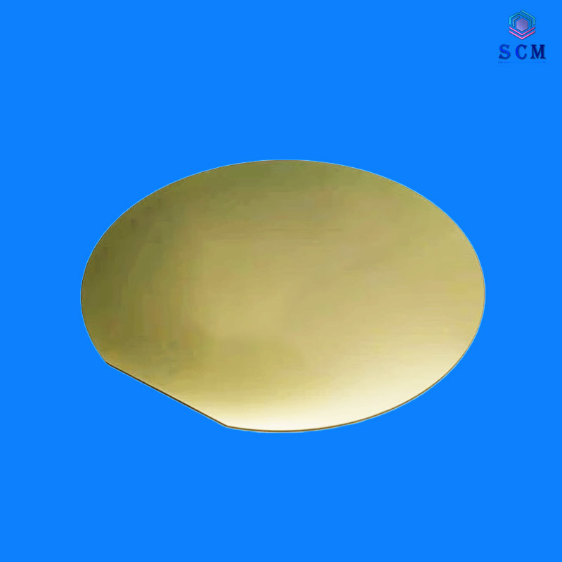 6寸厚度0.17mm 碳化硅SiC单晶衬底 4H导电型光伏发电射频实验测试
