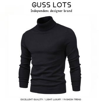 Gulots WinterWarm冬日之暖男士套头毛衣高领休闲针织衫