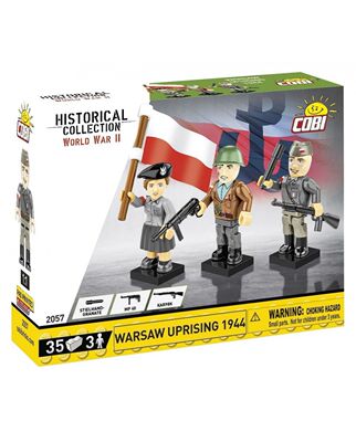 COBI [Brand New Stock] World War II Warsaw Uprising Soldier Pack 2057