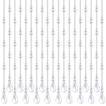 Natural crystal bead curtain Feng Shui door curtain to resolve the door to bathroom bedroom living room partition curtain without punching hanging curtain