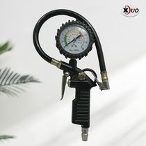 Manufacturer supplies tire pressure gun TG-3-6 multi-function pointer type tire inflator gauge with copper clip to prevent air leakage