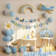 Airplane, Car, Children's Balloons, Scene Decoration, Baby, Home, Family Party, Happy Birthday, Sense of Ceremony