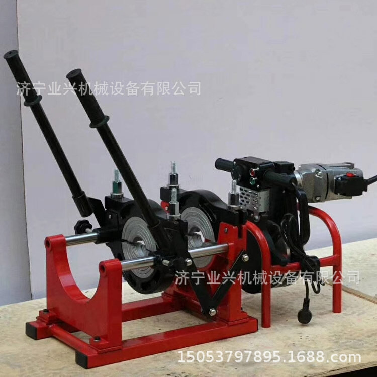 Manual screw handshaking hot-melt machine 63-160 hot-melt butt welding machine PE welding machine-Taobao
