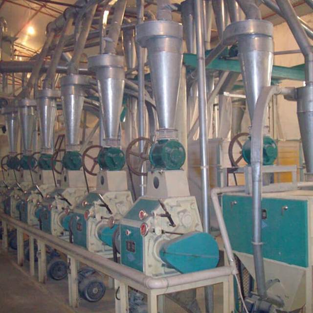 Small 20-ton flour processing complete set of equipment and process diagrams 30-ton flour mill wheat flour making machine