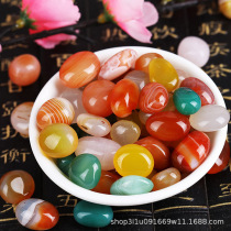 Nanjing Yuhua Stone Agate Stone Raw Stone Colorful Succulent Pavement Flower Pot Fish Tank Decoration Colored Stone Colorful Stone Decoration