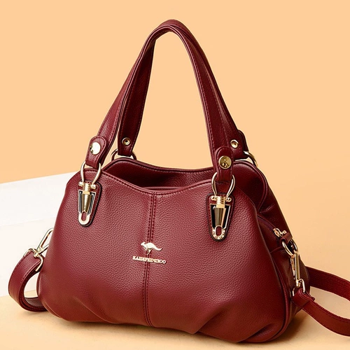 Кенгуру, сумка через плечо для отдыха, сумка на одно плечо, из натуральной кожи