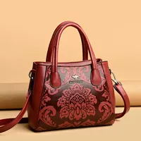 Большой винный красный [можно положить на трехпорный зонт]