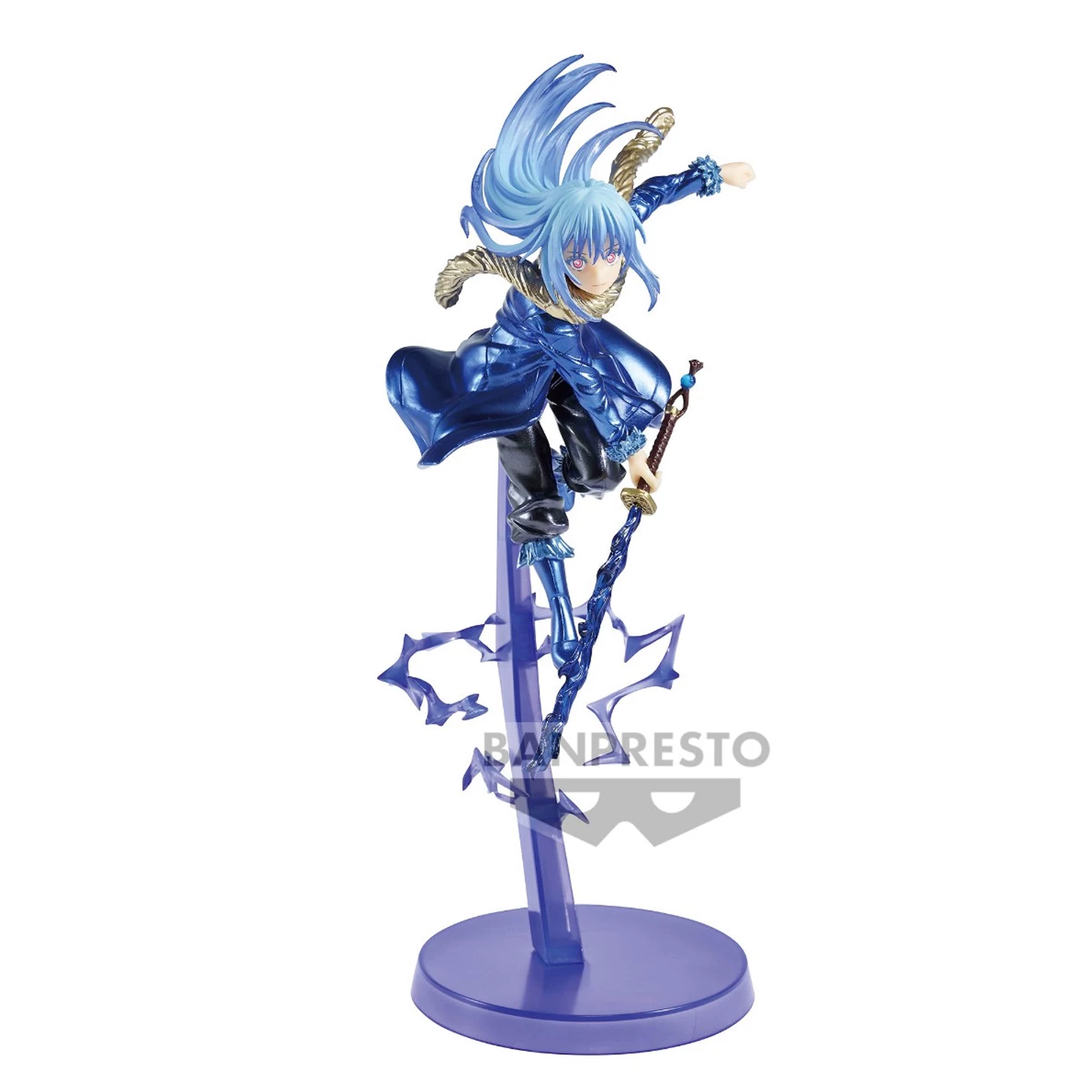 Уникальные очки? Нет. Фактический текст содержит: "Genuine glasses factory ready stock About That Time I Was Reincarnated as a Slime Rimuru Figures"