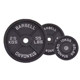 Four-Barbell Plate Set 1.25-25kg Black Spray Paint Matte Finish Large Hole 5cm Barbell Weightlifting Hip Bridge