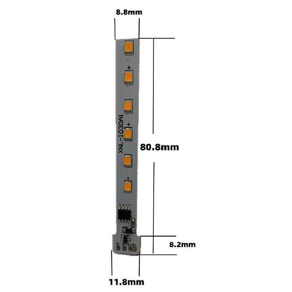 1.2VSolarFlameLampCircuitBoardSolarCandleLamp