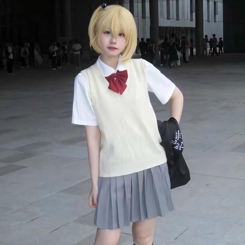 バレー レンファ コスプレ スーツ バレーボール 男子 学校 制服 二次元 コスプレ フルセット JK 日本の制服 ウィッグ