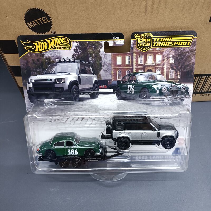 Hot Wheels Car Culture Transport Fleet Simulation Alloy Car Model Land Rover Mercedes-Benz Porsche Flf56