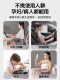 Waist-Protecting Seat Cushion for Long Sitting, Petal-Shaped Seat Cushion with Integrated Backrest, Nursing Aid, Seat Cushion for Adults