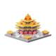 Forbidden City Forbidden City Corner Tower Mortise and Tenon Structure Chinese Style Ancient Building Blocks Boys and Girls Educational Assembly Toys Gifts