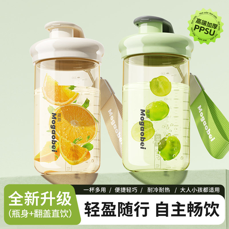 Ppsu Water Cup, Soy Milk Cup, Milk Coffee Cup, High Temperature Resistant, Portable for Students, Travel-Friendly, Anti-Fall Cup, High Appearance Value