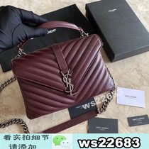 (Deposit - Large capacity niche design casual zipper handbag school bag bag trendy white 7a1191