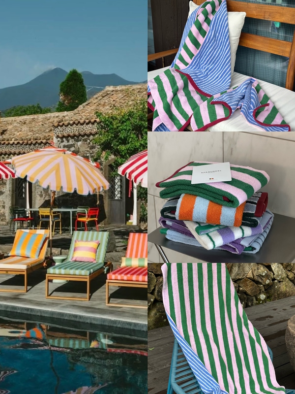 Belgian and Korean Designer Color-Blocked Striped Bath Towel Series 480Gsm Combed Cotton Class a Skin-Friendly and Soft Belgian and Korean Designer Color-Blocked Striped Bath Towel Series 480Gsm Combed Cotton Class a Skin-Friendly and Soft