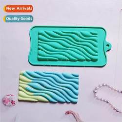 Wave Chocolate 196 Cookie Cake licone Molds Candy Dessert Mo