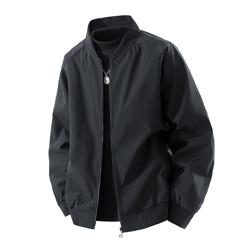 Men's Jacket 2026 New Spring and Autumn Casual Baseball Jacket Flight Jacket Men's Trendy Versatile Autumn Clothing Men's Top