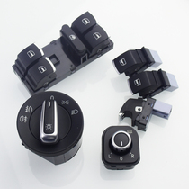 Headlight Switch Chrome Power Side Mirror Switch For VW Golf