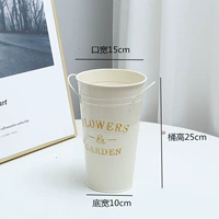 Рисовая белая железная проволока двойная детская бочка высокая, чтобы купить один, получи один, получи один бесплатно