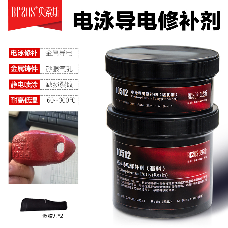 Special Repair Agent for Electrophoretic Paint, High-Temperature Metal Conductive Glue, Electrostatic Spray Repair Agent, Cast Piece Sand Hole and Pore Filling