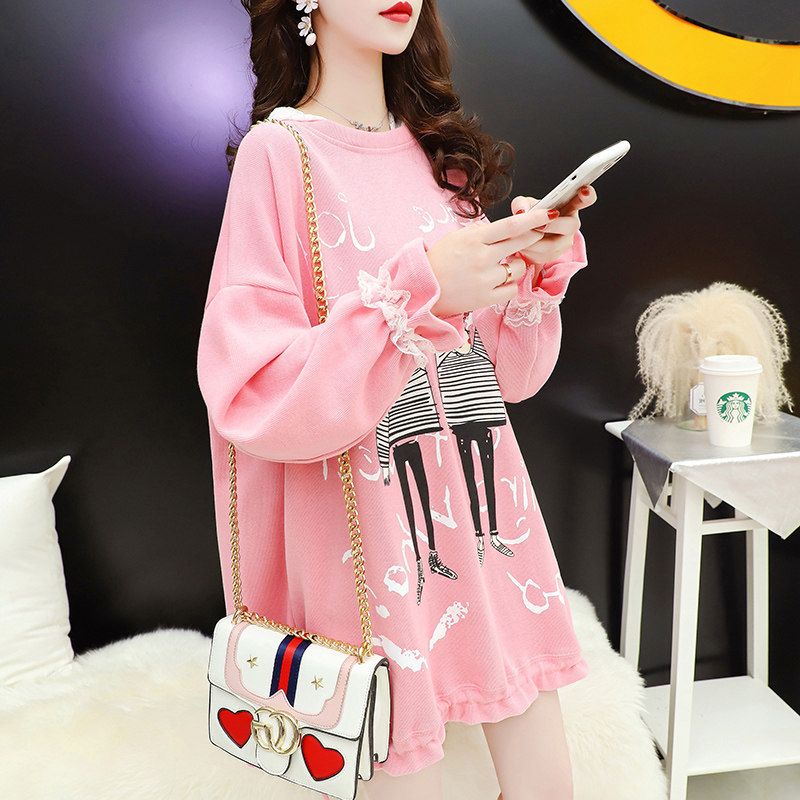 Pregnant women's jacket Han edition loose 2022 Spring and Autumn Fashion Pregnant women's tops autumn and winter mom